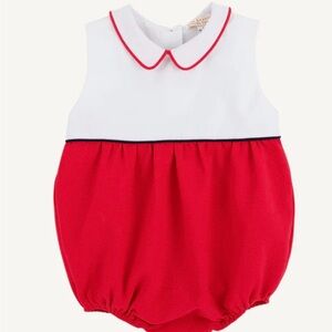 The Beaufort Bonnet Company Red and White One Piece